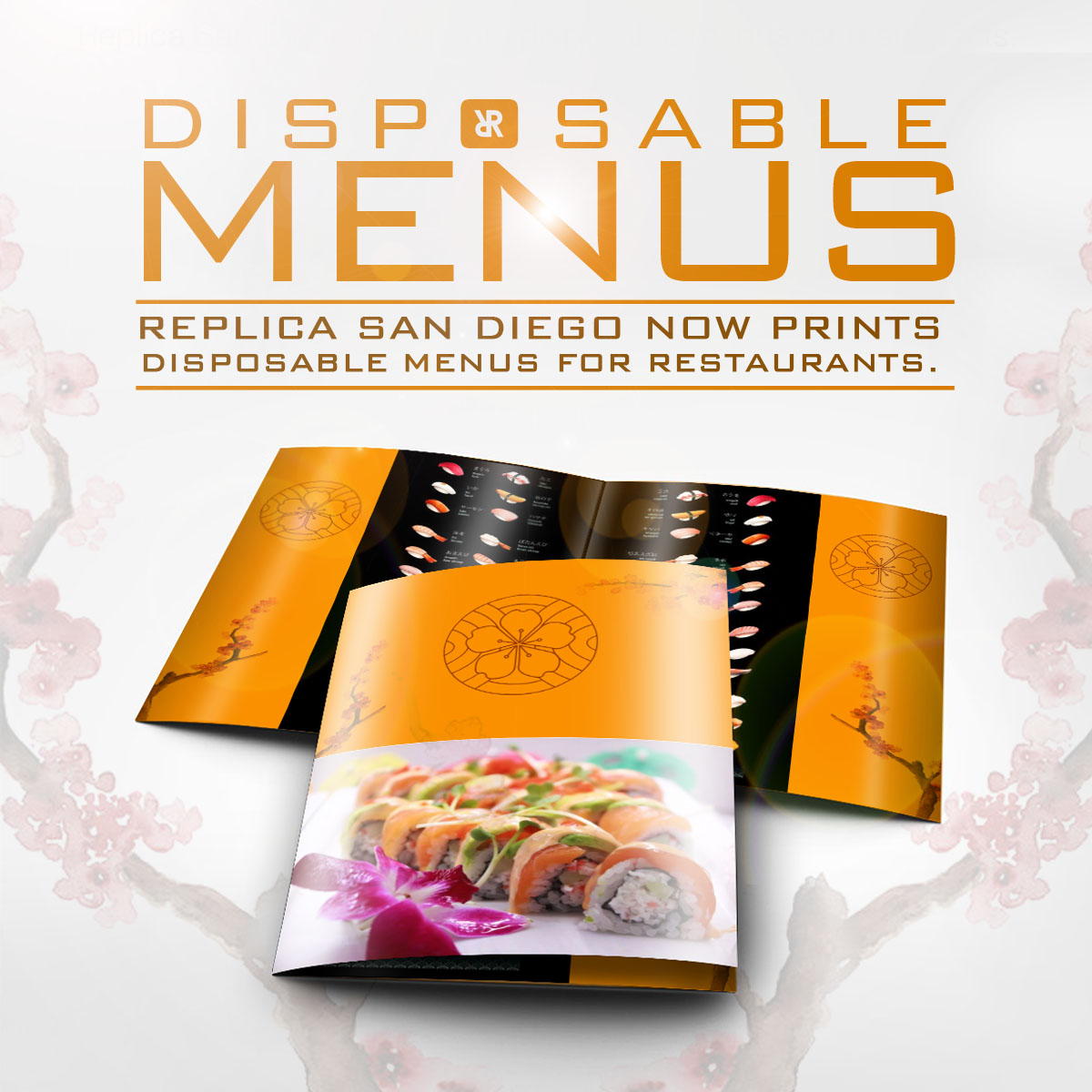 Disposable Menu Printing