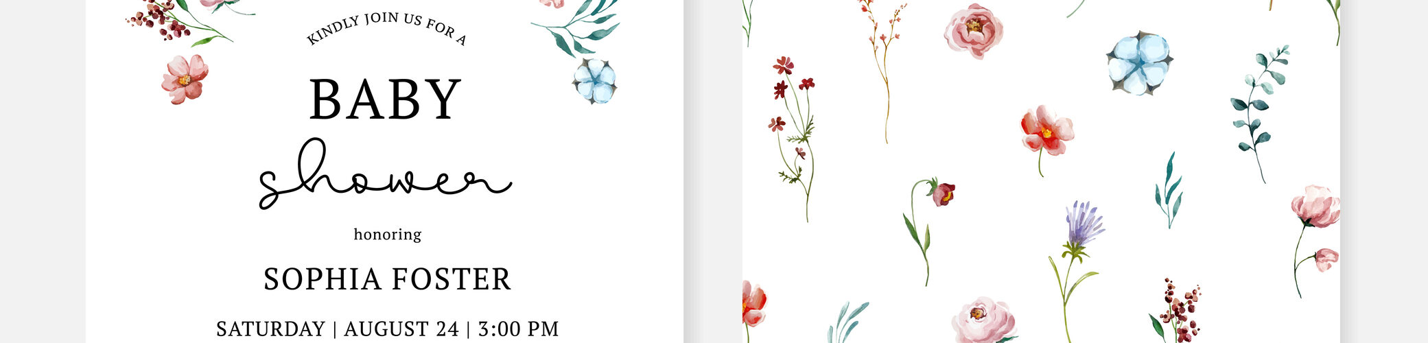 gender reveal invite printing